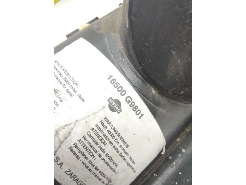 Recambio de caja filtro de aire para nissan patrol (k/w160) hardtop (k160) referencia OEM IAM 16500G9801  
