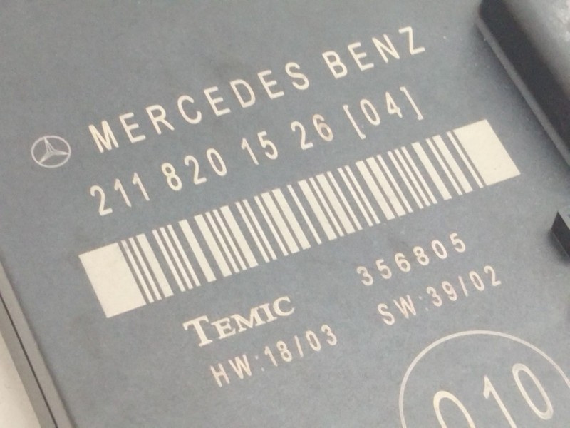 Recambio de centralita cierre para mercedes clase e (w211) berlina e 320 cdi (211.022) referencia OEM IAM 2118201526  