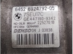 Recambio de compresor aire acondicionado para bmw serie 3 berlina (e90) 3.0 turbodiesel cat referencia OEM IAM 692479205   2