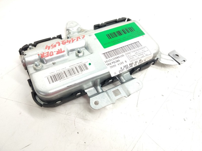 Recambio de airbag lateral trasero derecho para mercedes clase e (w211) berlina e 320 cdi (211.022) referencia OEM IAM A20386002