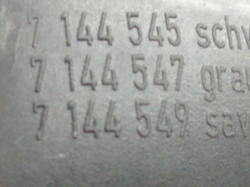 Recambio de maneta interior trasera izquierda para bmw serie 3 berlina (e90) 3.0 turbodiesel cat referencia OEM IAM 7144545  