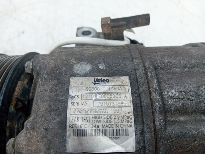 Recambio de compresor aire acondicionado para nissan qashqai+2 (jj10) 2.0 dci turbodiesel cat referencia OEM IAM 7910131985  