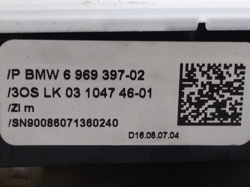 Recambio de luz interior para bmw serie 3 berlina (e90) 3.0 turbodiesel cat referencia OEM IAM 696939702  