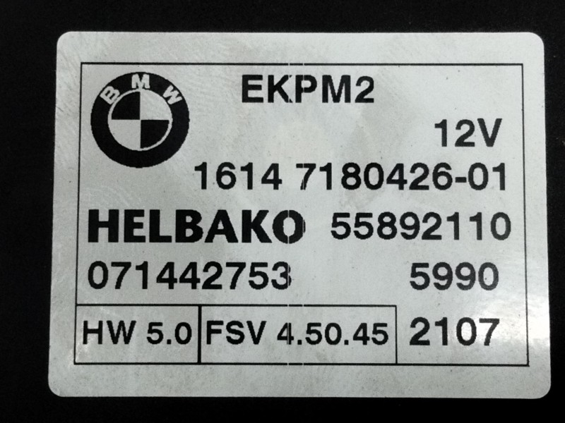 Recambio de modulo bomba combustible para bmw serie 3 berlina (e90) 3.0 turbodiesel cat referencia OEM IAM 718042601  