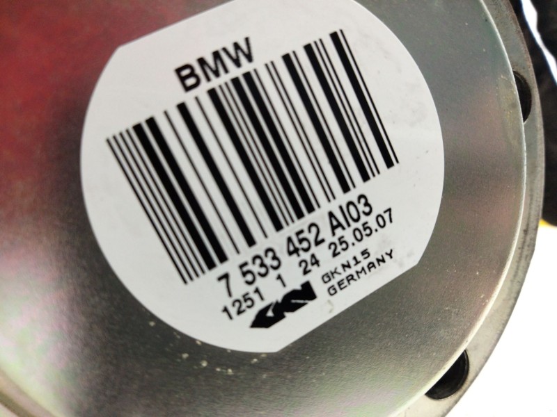 Recambio de transmision trasera derecha para bmw serie 3 berlina (e90) 3.0 turbodiesel cat referencia OEM IAM 7533452AI03  