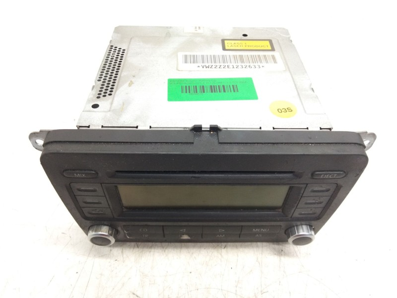Recambio de sistema audio / radio cd para volkswagen golf plus (5m1) 2.0 tdi referencia OEM IAM 5M0035186A  
