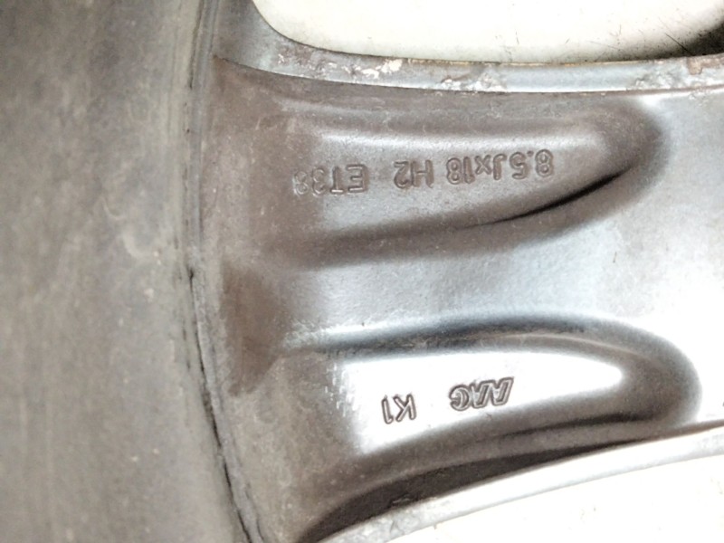 Recambio de llanta aluminio para mercedes clase e (w211) berlina e 320 cdi (211.022) referencia OEM IAM 18-5-TORNILLOS ET38 