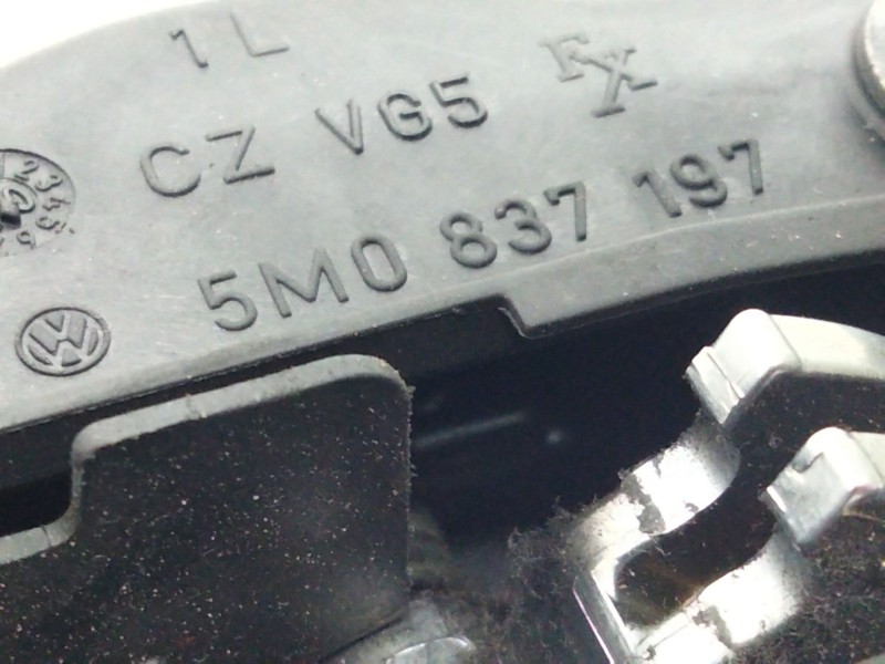 Recambio de maneta interior delantera izquierda para volkswagen golf plus (5m1) 2.0 tdi referencia OEM IAM 5M0837197  