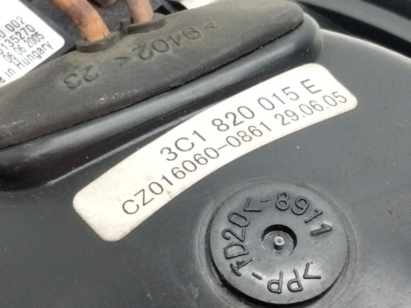 Recambio de motor calefaccion para volkswagen golf plus (5m1) 2.0 tdi referencia OEM IAM 3C1820015E  