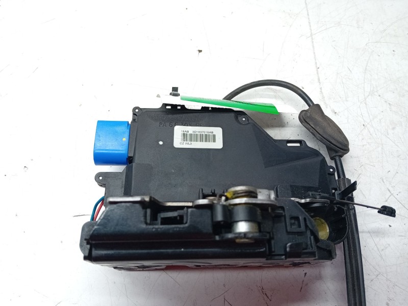 Recambio de cerradura puerta delantera izquierda para volkswagen golf plus (5m1) 2.0 tdi referencia OEM IAM 3D1837015AB  
