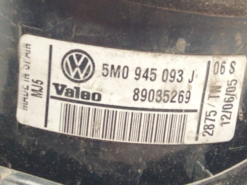 Recambio de piloto trasero izquierdo porton para volkswagen golf plus (5m1) 2.0 tdi referencia OEM IAM 5M0945093J  