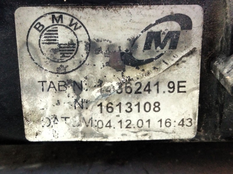 Recambio de radiador agua para bmw serie 3 touring (e46) 320d referencia OEM IAM 14362419E  