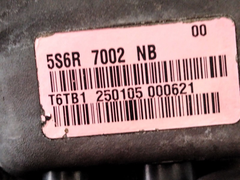 Recambio de caja cambios para ford fiesta (cbk) 1.6 tdci cat referencia OEM IAM 5S6R7002NB  