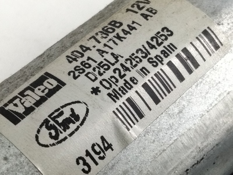 Recambio de motor limpia trasero para ford fiesta (cbk) ambiente referencia OEM IAM 2S61A17K441AB  