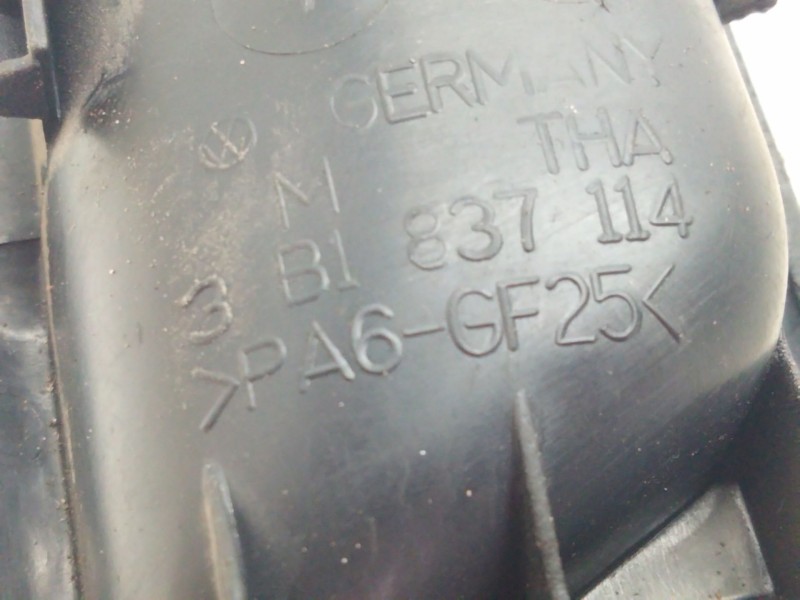 Recambio de maneta interior delantera derecha para volkswagen golf iv berlina (1j1) 1.8 referencia OEM IAM 3B1837114  