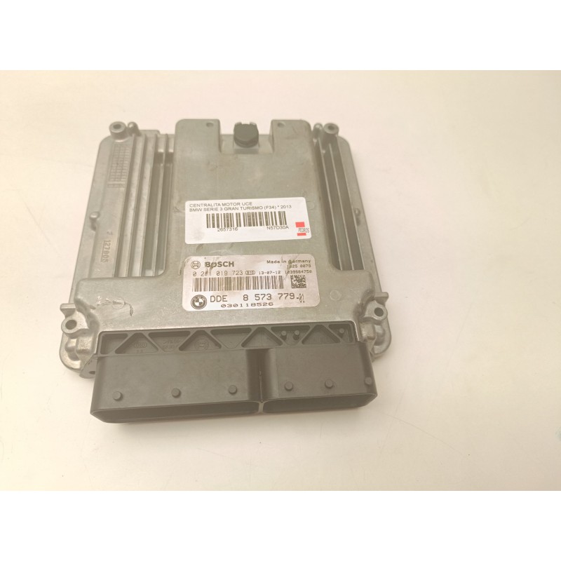 Recambio de centralita motor uce para bmw serie 3 gran turismo (f34) referencia OEM IAM 0281019723  