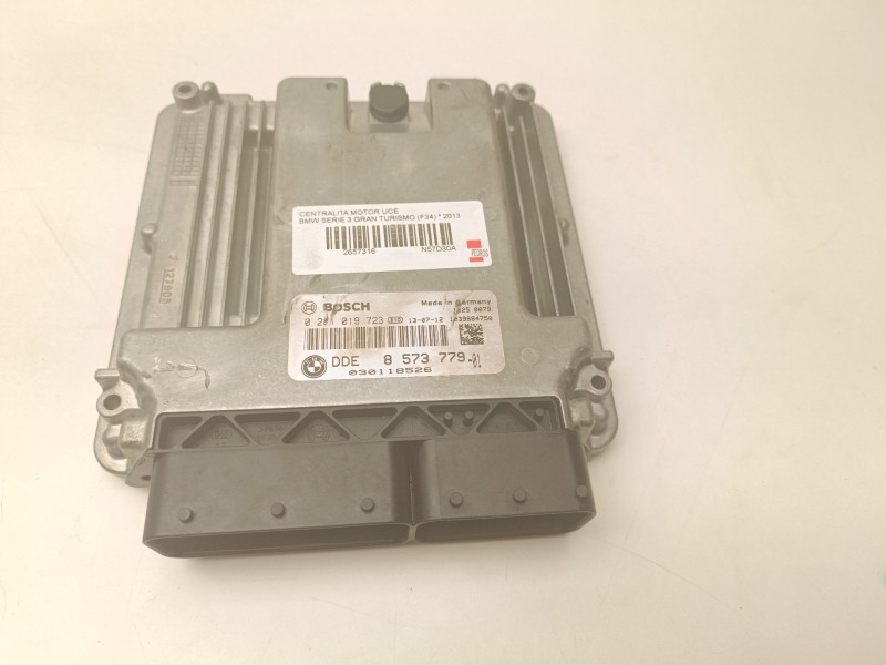 Recambio de centralita motor uce para bmw serie 3 gran turismo (f34) referencia OEM IAM 0281019723  