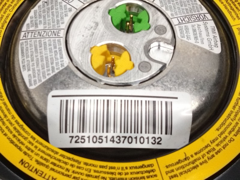 Recambio de airbag delantero izquierdo para mercedes clase e (w211) berlina e 320 cdi (211.022) referencia OEM IAM 61860240B  