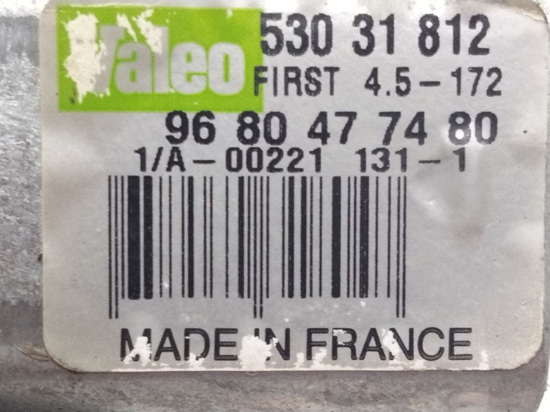 Recambio de motor limpia trasero para citroen c4 berlina exclusive referencia OEM IAM 9680477480  