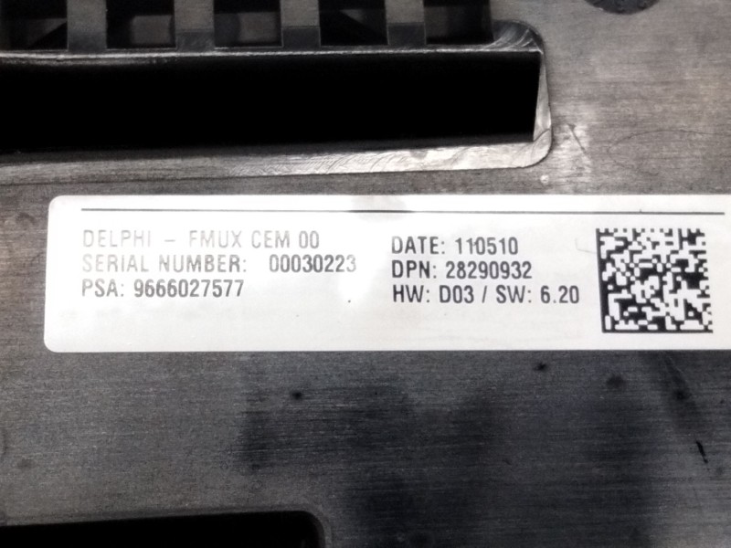 Recambio de mando calefaccion / aire acondicionado para citroen c4 berlina exclusive referencia OEM IAM 9666027577  