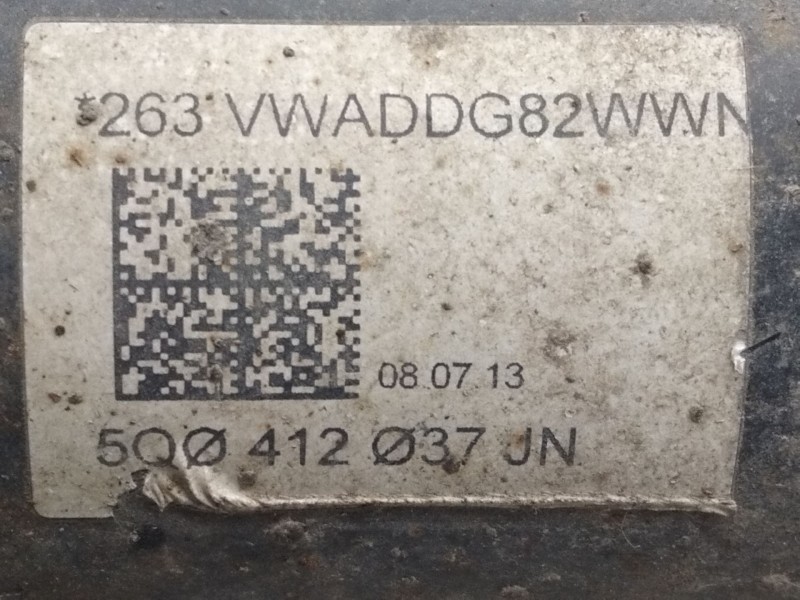 Recambio de amortiguador delantero derecho para volkswagen golf vii lim. (5g1) 2.0 tdi referencia OEM IAM 5QO412O37JN  