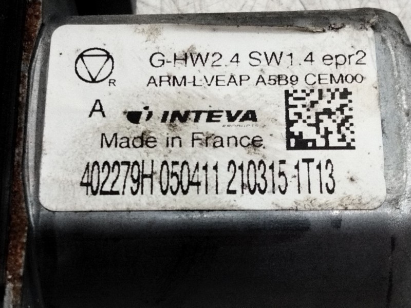 Recambio de elevalunas trasero izquierdo para citroen c4 berlina exclusive referencia OEM IAM 402279H050411  