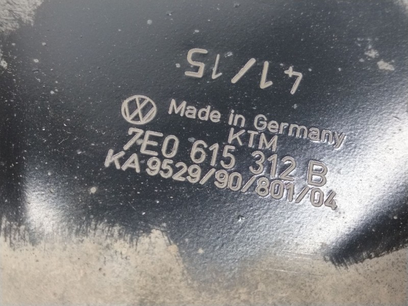 Recambio de mangueta delantera derecha para volkswagen t6.1 transporter furgón (sh) referencia OEM IAM 7H0258G 7E0615312B 