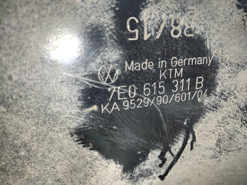 Recambio de mangueta delantera izquierda para volkswagen t6.1 transporter furgón (sh) referencia OEM IAM 7E0615311B 1525960 