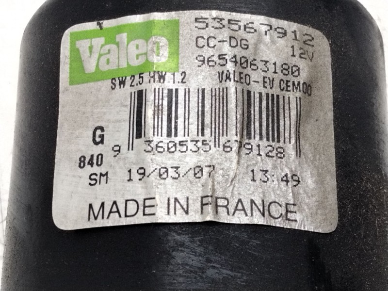 Recambio de motor limpia delantero izquierdo para citroen c4 picasso sx referencia OEM IAM 53567912  