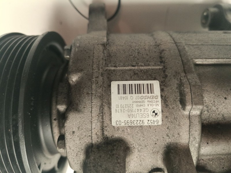Recambio de compresor aire acondicionado para bmw serie 3 gran turismo (f34) referencia OEM IAM 64529223695-03  