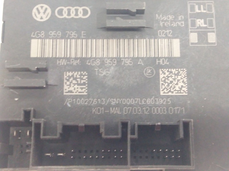Recambio de modulo confort para audi a6 lim. (4g2) referencia OEM IAM 4G8959795E  