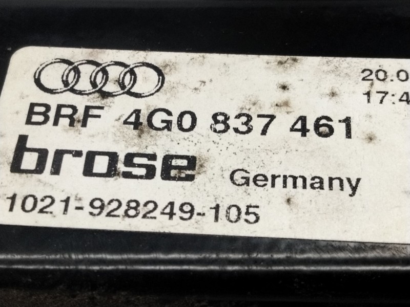 Recambio de elevalunas delantero izquierdo para audi a6 lim. (4g2) referencia OEM IAM 4G0837461  