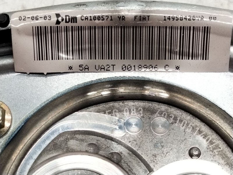 Recambio de airbag delantero izquierdo para fiat ulysse (121) 2.0 jtd cat referencia OEM IAM 14958420YR  