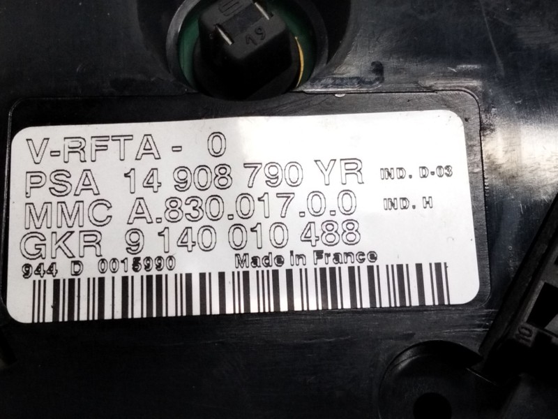 Recambio de mando calefaccion / aire acondicionado para fiat ulysse (121) 2.0 jtd cat referencia OEM IAM 14908790YR  