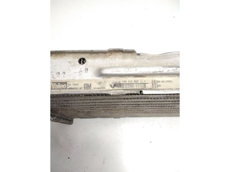 Recambio de intercooler para renault trafic caja cerrada (ab 4.01) 1.9 diesel referencia OEM IAM 7700312903F 91166035 