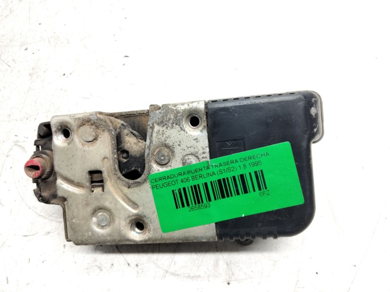 Recambio de cerradura puerta trasera derecha para peugeot 406 berlina (s1/s2) 1.8 referencia OEM IAM   