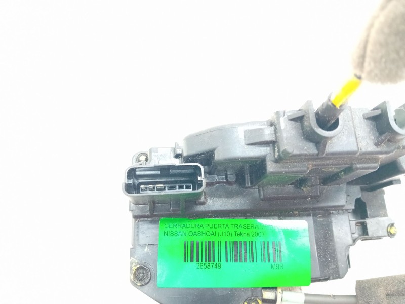 Recambio de cerradura puerta trasera izquierda para nissan qashqai (j10) tekna referencia OEM IAM   