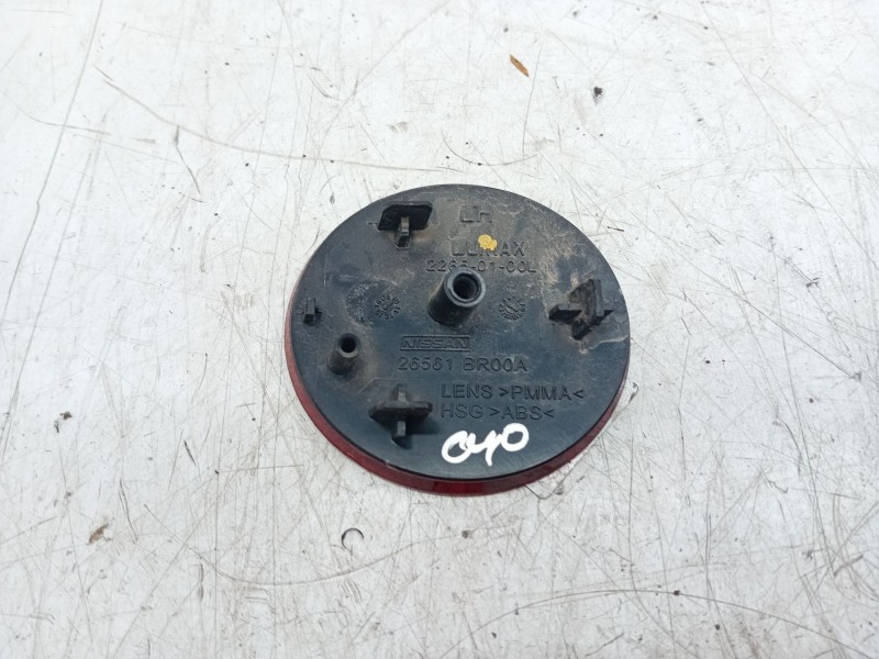 Recambio de reflector dercho paragolpes trasero para nissan qashqai (j10) tekna referencia OEM IAM   