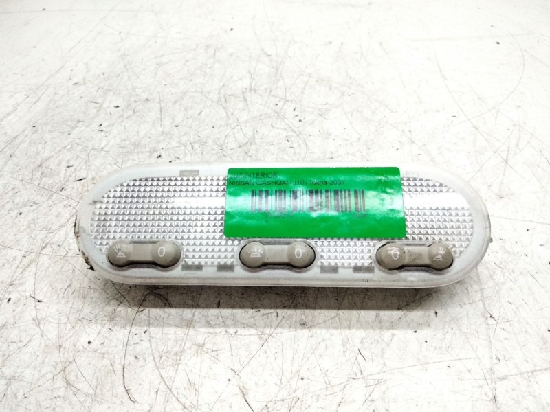 Recambio de luz interior para nissan qashqai (j10) tekna referencia OEM IAM   
