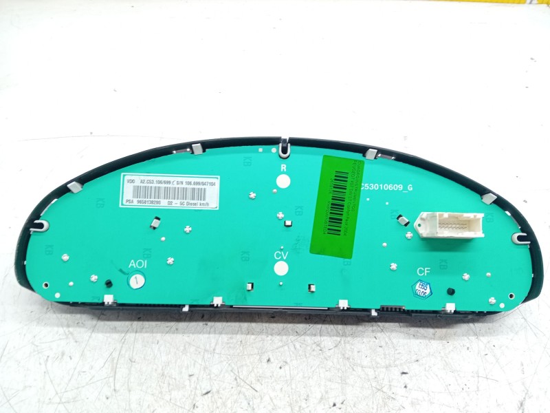 Recambio de cuadro instrumentos para peugeot 407 sw st confort pack referencia OEM IAM 9658138280  