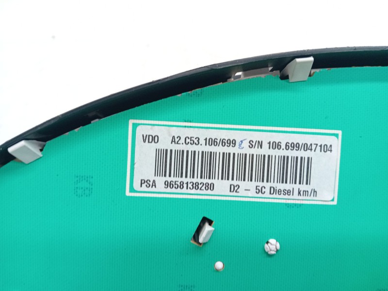 Recambio de cuadro instrumentos para peugeot 407 sw st confort pack referencia OEM IAM 9658138280  