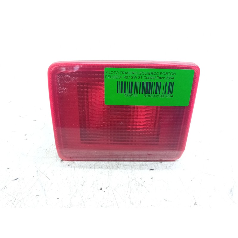 Recambio de piloto trasero izquierdo porton para peugeot 407 sw st confort pack referencia OEM IAM 9646507480  