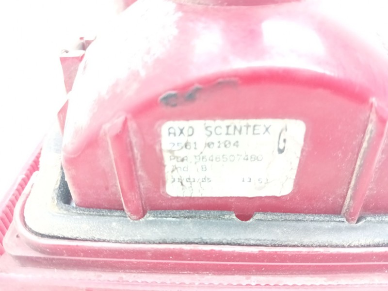 Recambio de piloto trasero izquierdo porton para peugeot 407 sw st confort pack referencia OEM IAM 9646507480  