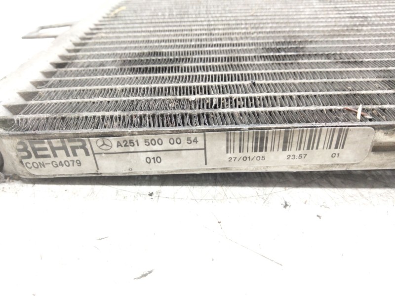 Recambio de condensador / radiador aire acondicionado para mercedes clase m (w164) 3.0 cdi cat referencia OEM IAM A2515000054  