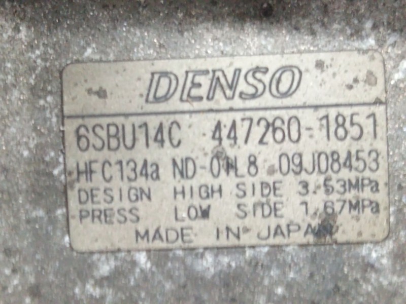 Recambio de compresor aire acondicionado para bmw serie 1 coupe (e82) referencia OEM IAM 4472601851  