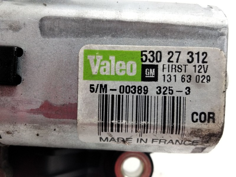 Recambio de motor limpia trasero para opel corsa d 1.3 16v cdti referencia OEM IAM 53027312 13163029 