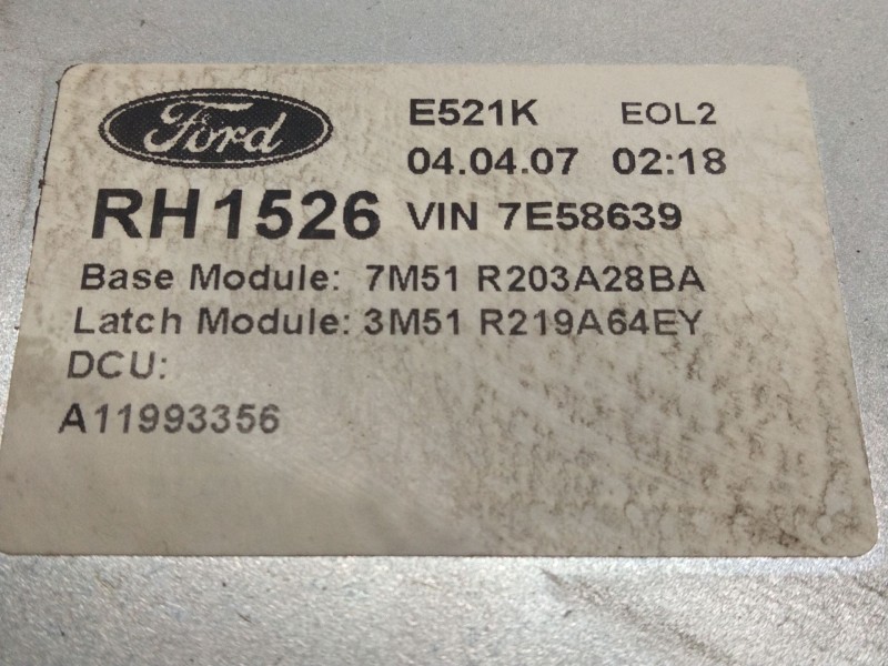 Recambio de elevalunas delantero derecho para ford c-max (cb3) 1.6 tdci cat referencia OEM IAM   