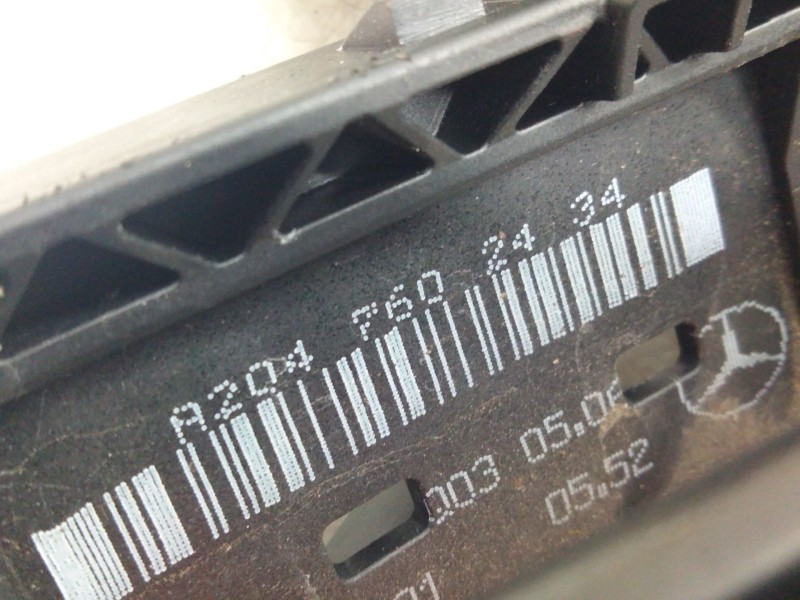 Recambio de maneta exterior trasera derecha para mercedes clase e (w212) lim. referencia OEM IAM A2047602434  