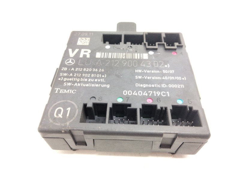 Recambio de modulo control puerta para mercedes clase e (w212) lim. referencia OEM IAM A2129004302  