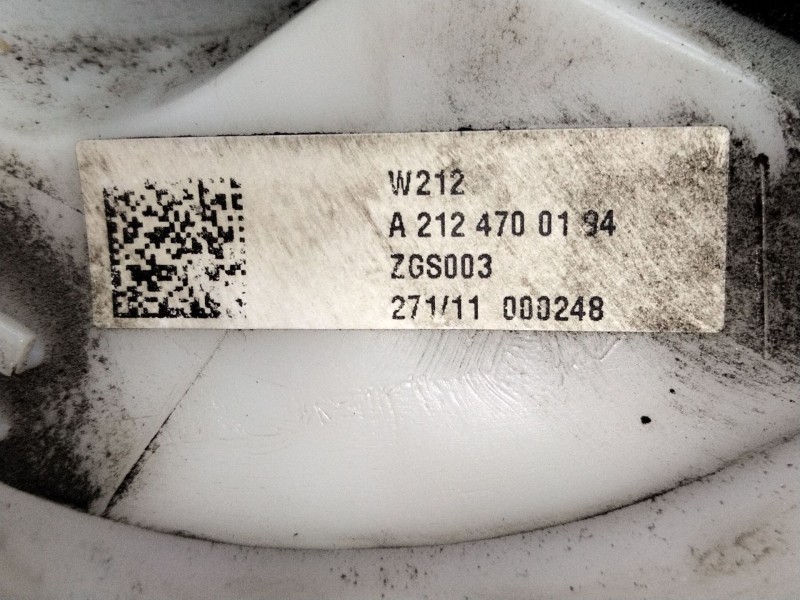 Recambio de aforador para mercedes clase e (w212) lim. referencia OEM IAM A2124700134  